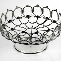 metal wire fruit bowl