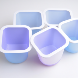 Plastic Ice Cream Containers