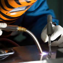 TIG welder with pulse