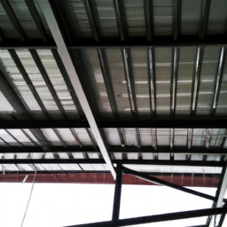 Steel roofing and wall cladding