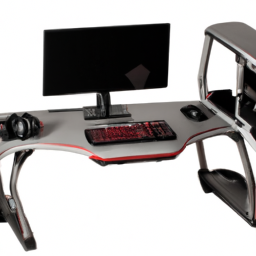 motorized gaming desk