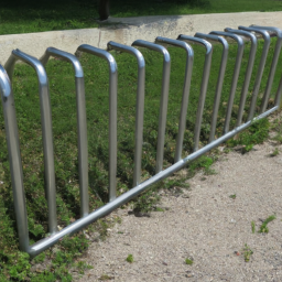 galvanized bike racks