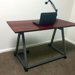 custom electric standing desk