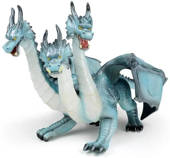 Three Headed Dragon Figure Hydreigon Frost Wyrm Toys King Ghidorah Fantastic Creatures