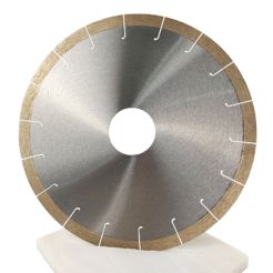 Continuous Rim Saw Blade with Laser-Slotted