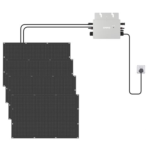 800W Balcony Solar System Set A