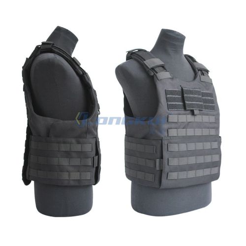 Carrying Gear Pure Black Quick-Release Vest for Combat